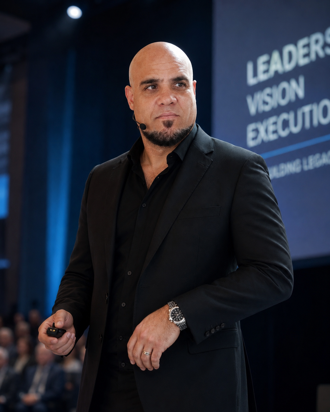 Alexandre Navarro em uma palestra