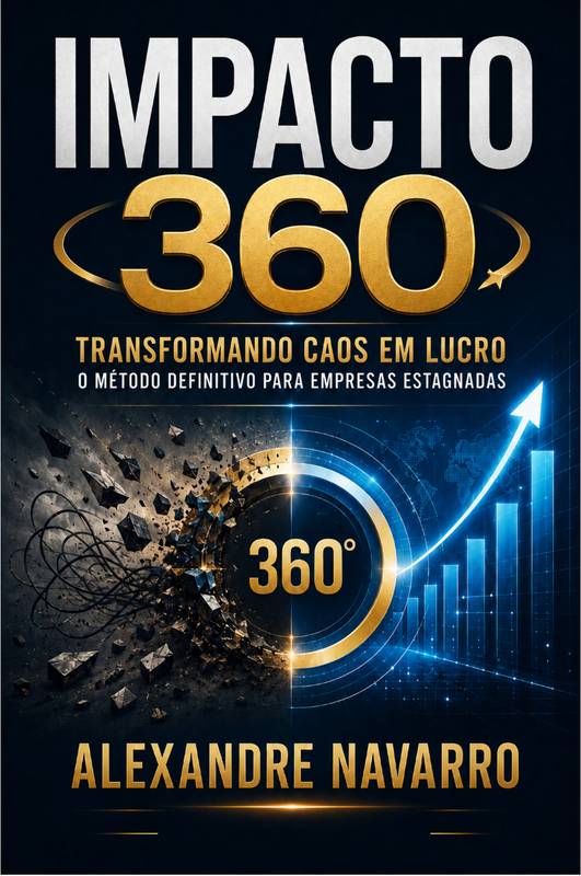 Capa do livro Impacto 360 — Transformando Caos em Lucro, de Alexandre Navarro